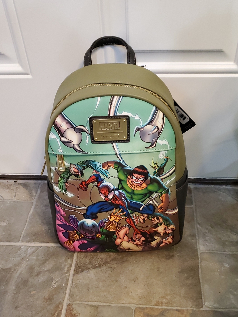 Loungefly Marvel Spider-Man Sinister 6 Mini Backpack